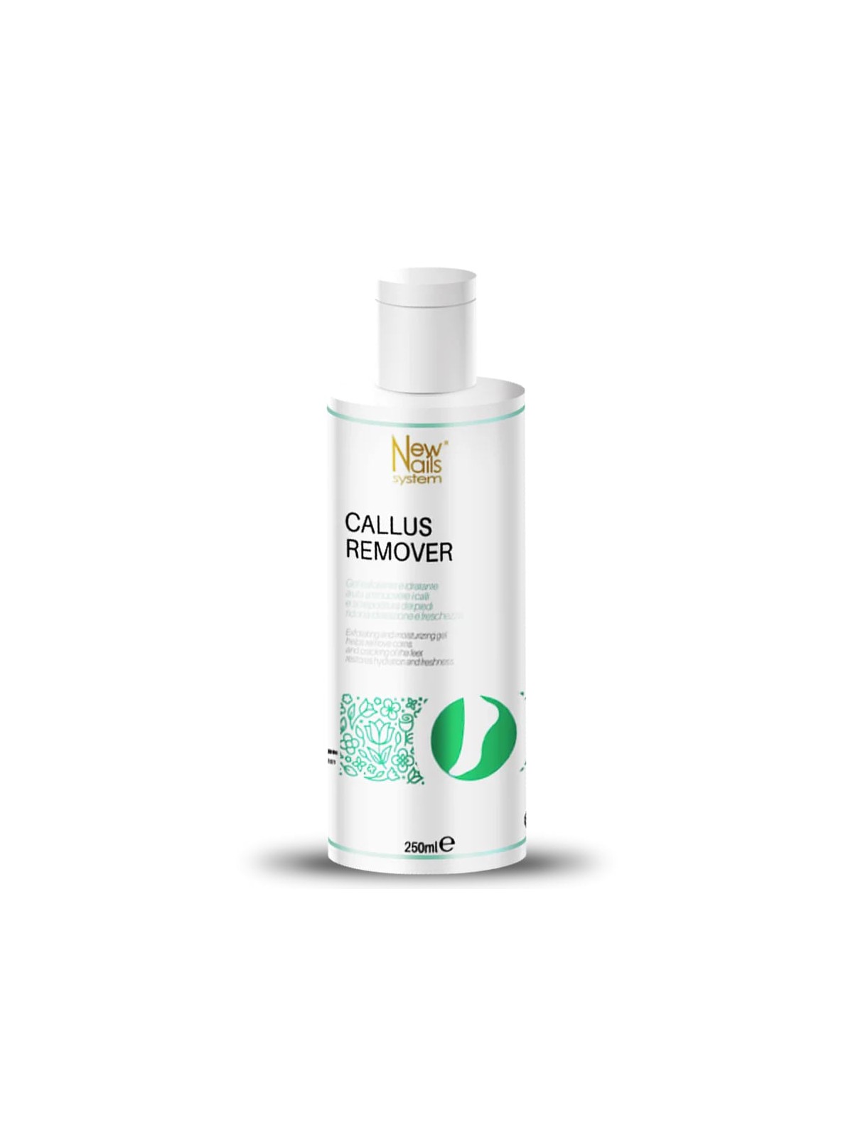 Gel esfoliante idratante per calli e duroni New Nails System 250ml