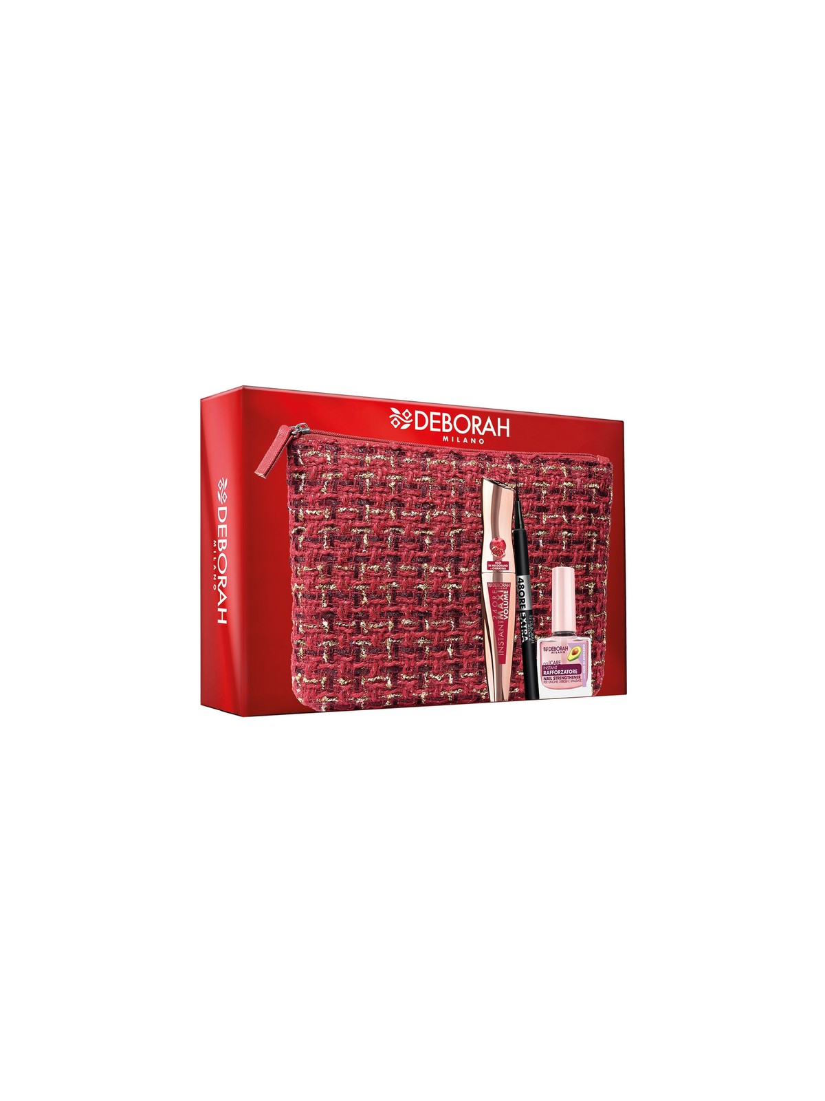 Pochette regalo mascara, eyeliner e smalto Deborah Instant Maxi Volume