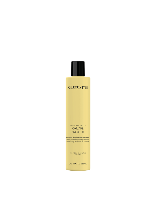 Shampoo disciplinante per capelli crespi Selective On Care Smooth