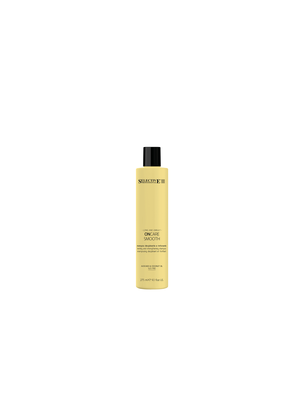 Shampoo disciplinante per capelli crespi Selective On Care Smooth
