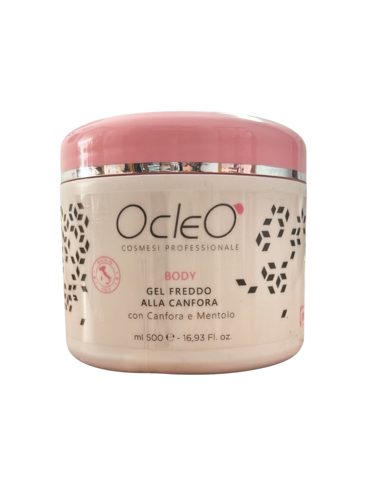 Gel freddo alla canfora Ocleò Body 500ml