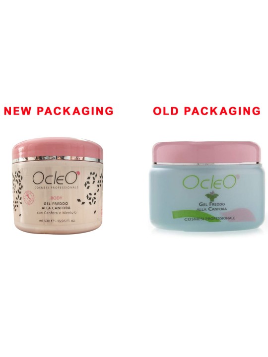 Gel freddo alla canfora Ocleò Body 500ml