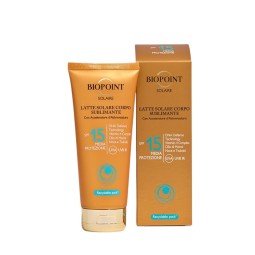 Latte protezione solare corpo sublimante SPF15 Biopoint 200ml