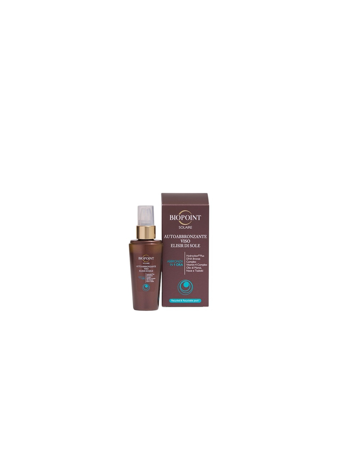 Autoabbronzante viso elisir di sole Biopoint 50ml