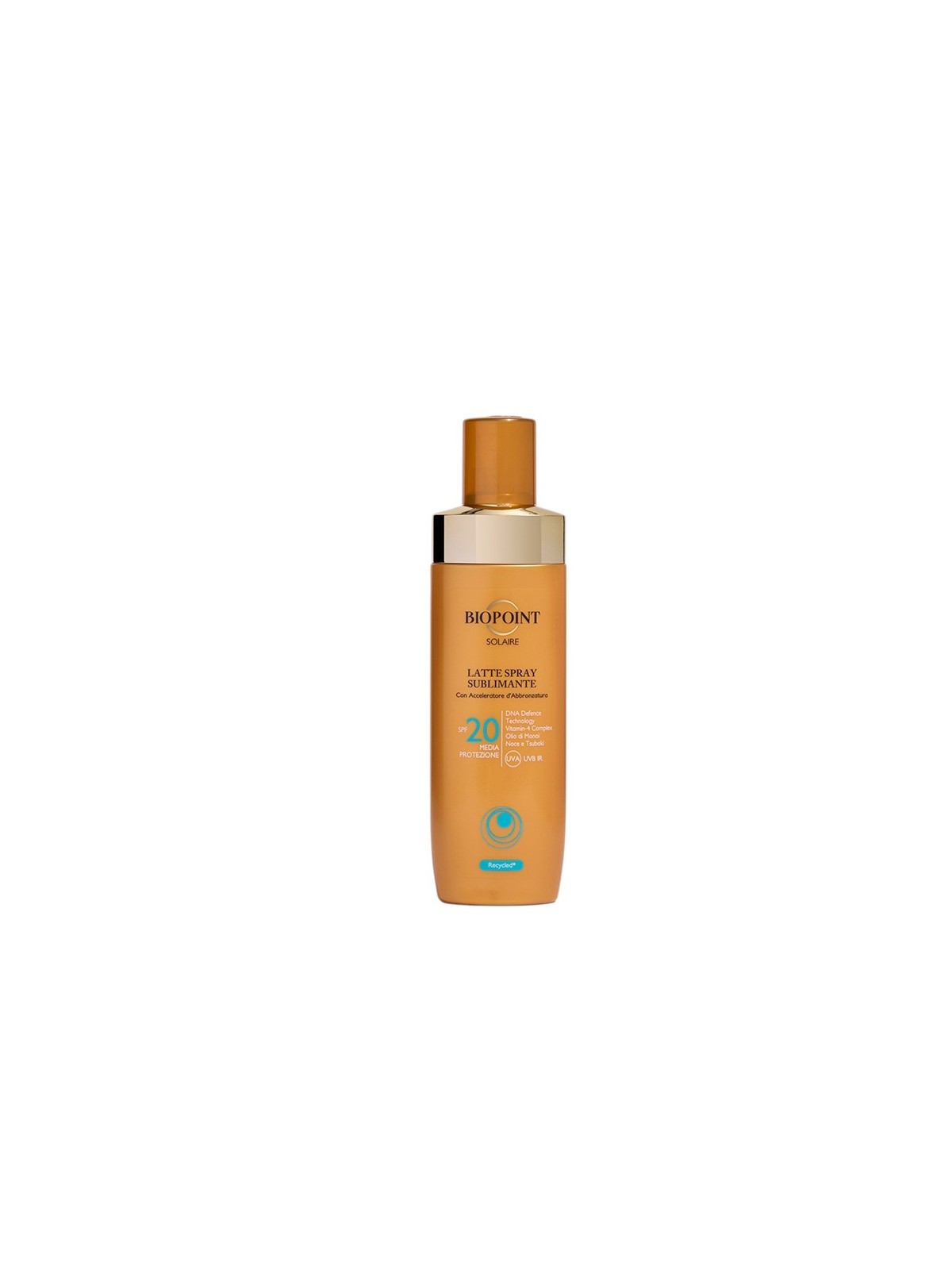 Latte spray protettivo sublimante SPF20 Biopoint 250ml