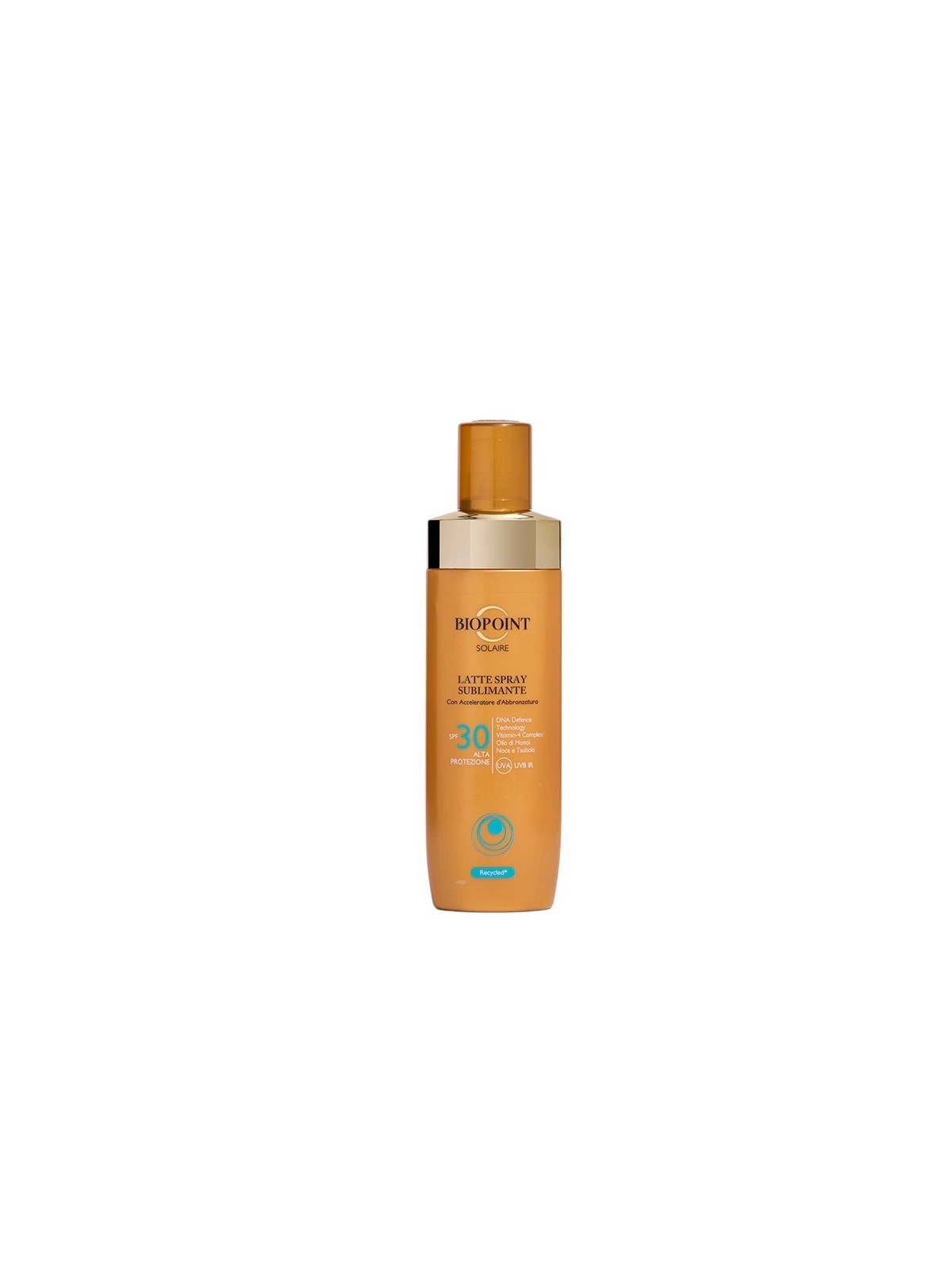 Latte spray protettivo sublimante SPF30 Biopoint 250ml