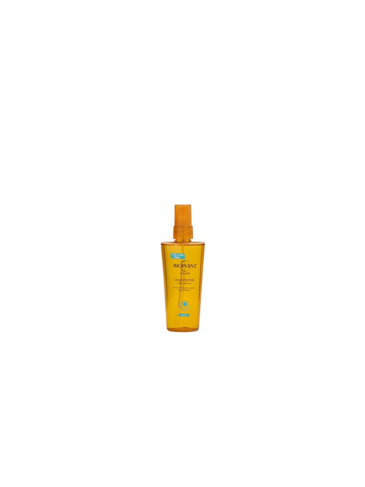 Olio solare filter protettivo idratante per capelli Biopoint 100ml