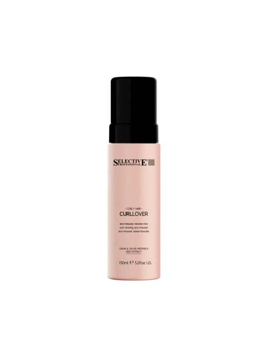 Eco-mousse per capelli ricci Selective Curllover 150ml
