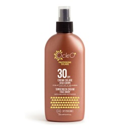 Crema solare viso corpo SPF30 Ocleò Sun 250ml