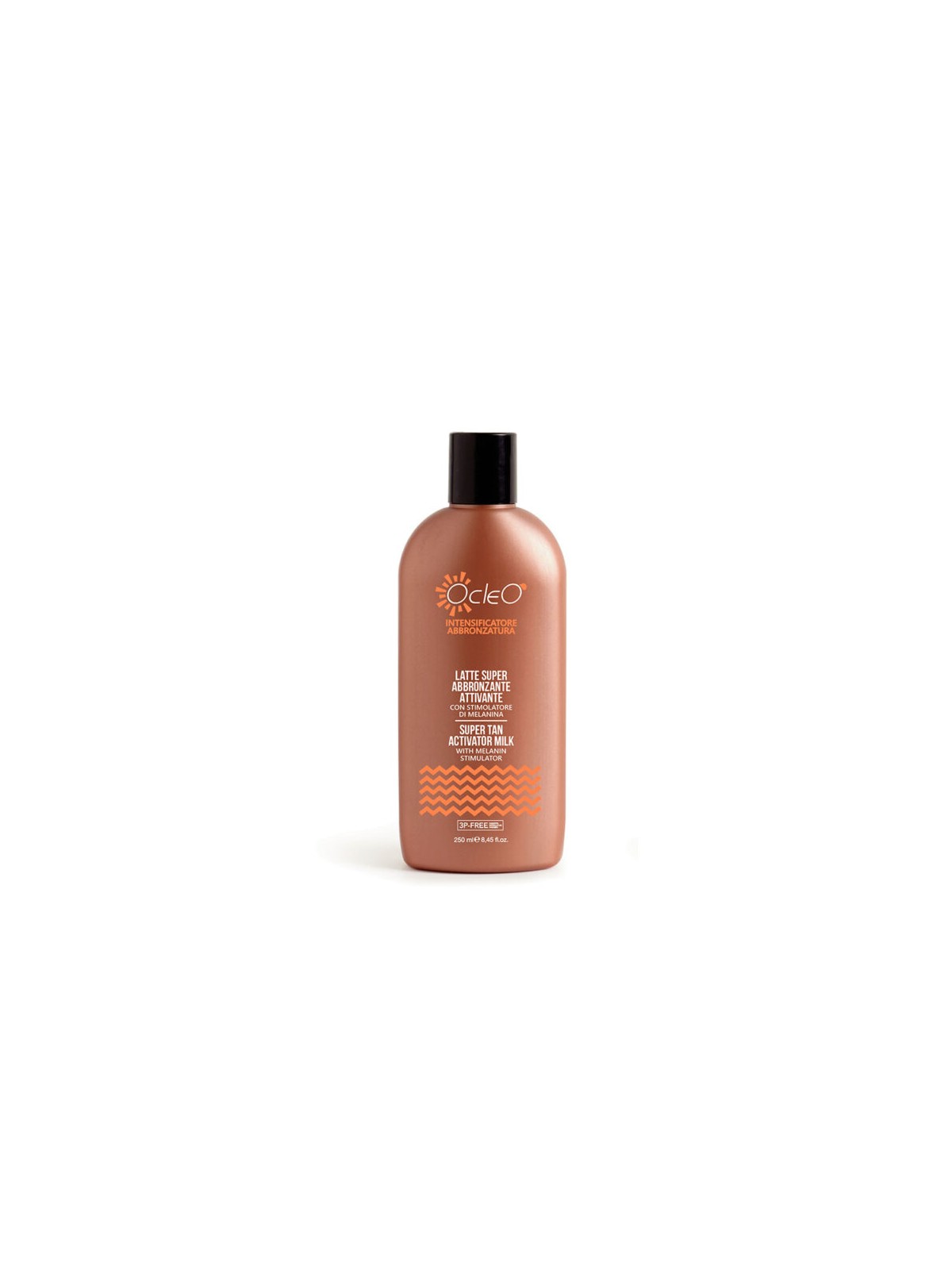 Latte viso corpo super abbronzante attivante Ocleò Sun 250ml