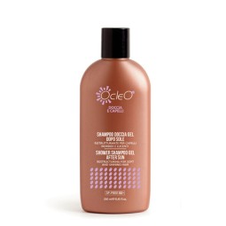 Shampoo doccia gel doposole ristrutturante Ocleò Sun 250ml