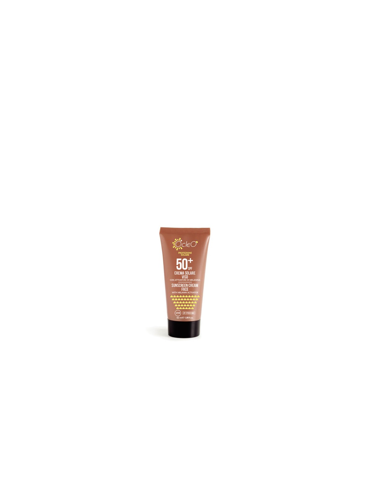 Crema solare viso SPF50+ Ocleò Sun 50ml