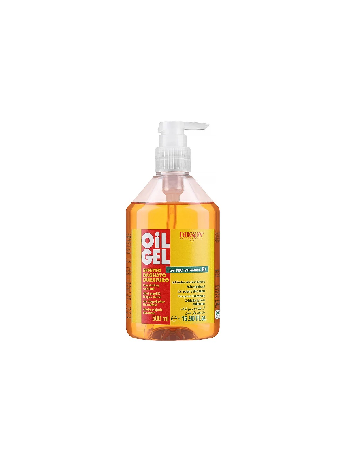 Gel per capelli duraturo effetto bagnato Oil Gel 500ml