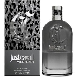 Profumo da uomo Roberto Cavalli Just Cavalli Wild Heart Eau de Toilette 90ml