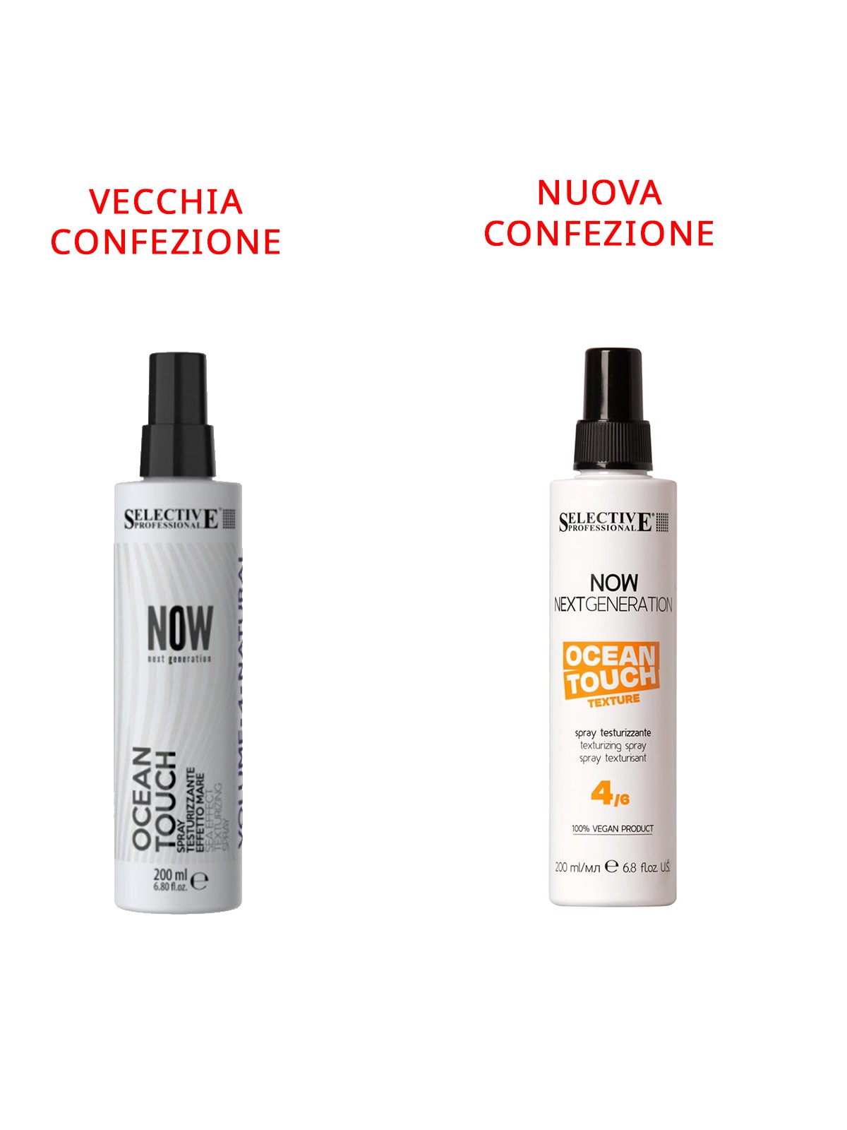 Spray texturizzante effetto mare Selective Now Ocean Touch 200ml