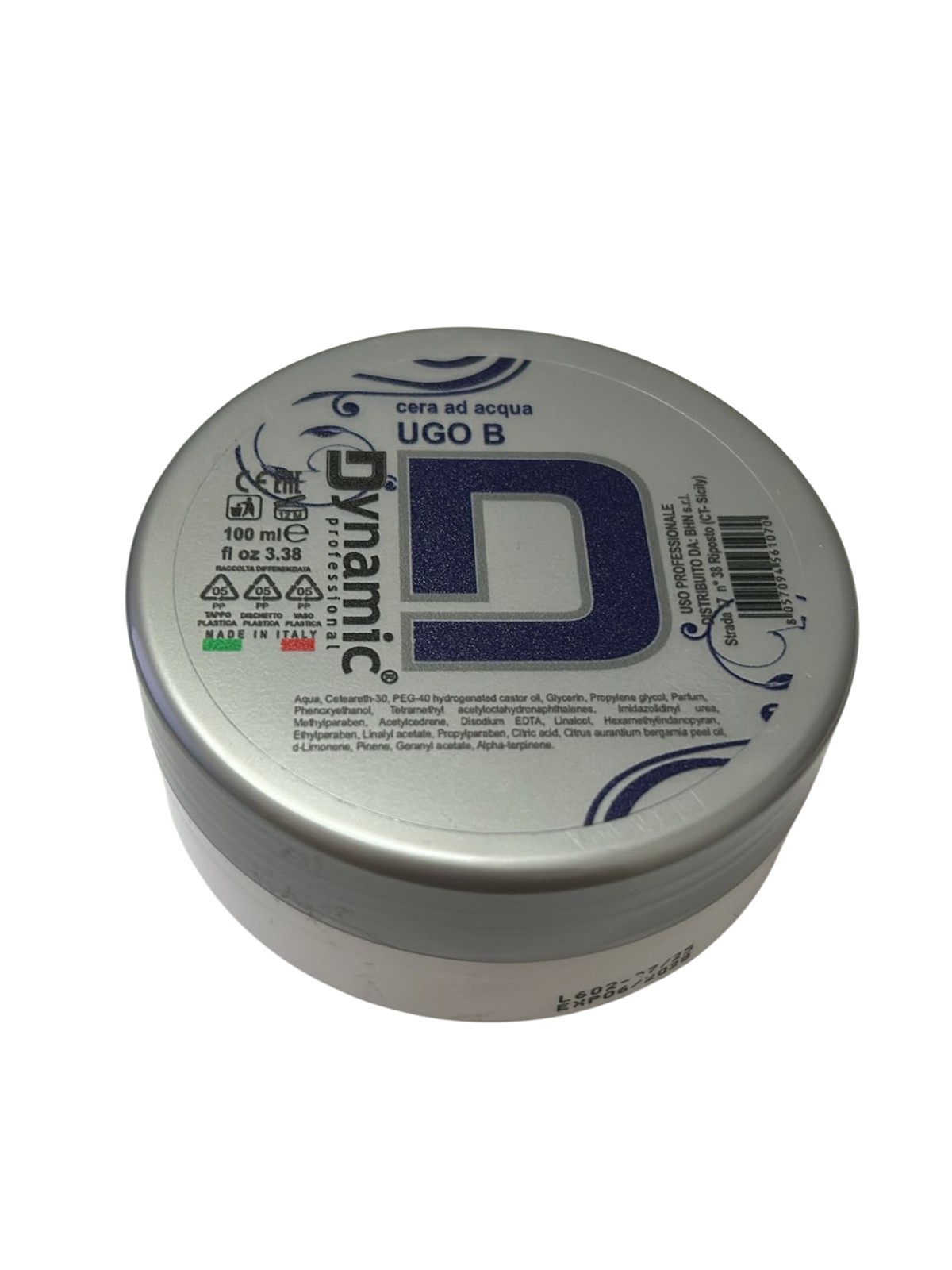 Cera ad acqua per capelli BHN Dynamic 100ml