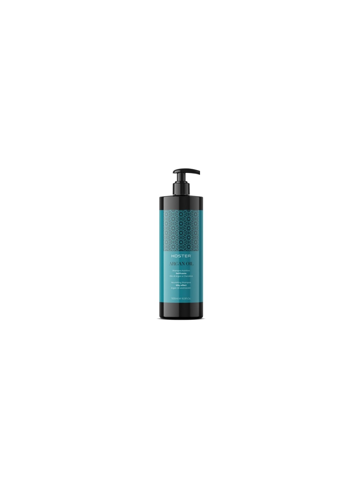 Shampoo per capelli nutritivo con olio d'Argan Koster 500ml