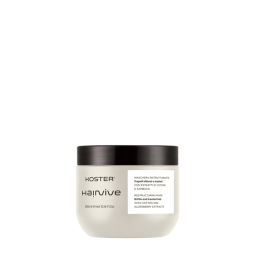 Maschera ristrutturante per capelli sfibrati e trattati Koster Hairvive