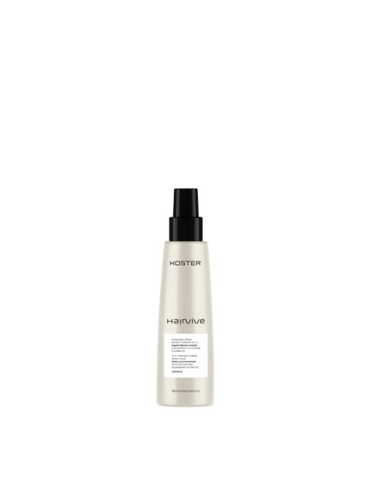 Maschera spray ristrutturante per capelli sfibrati e trattati Koster Hairvive 180ml