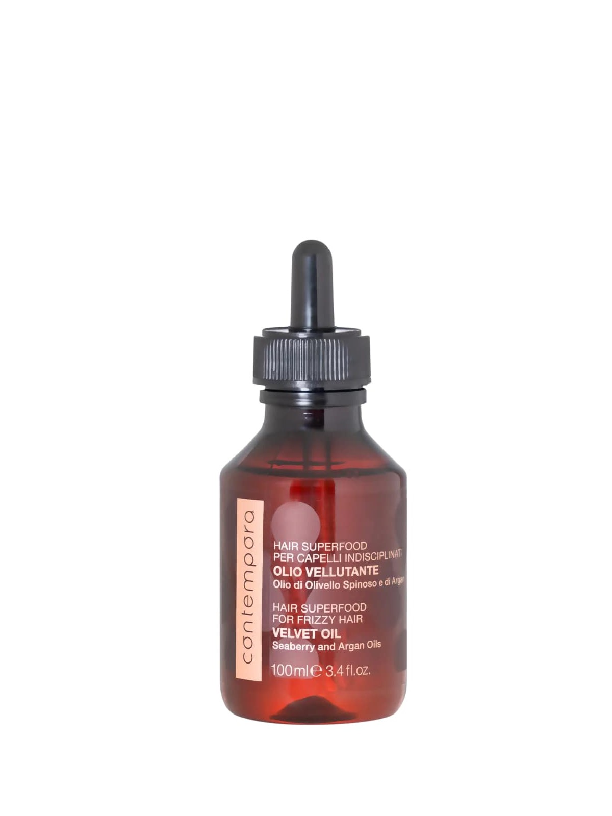 Olio vellutante per capelli indisciplinati Barex Contempora 100ml