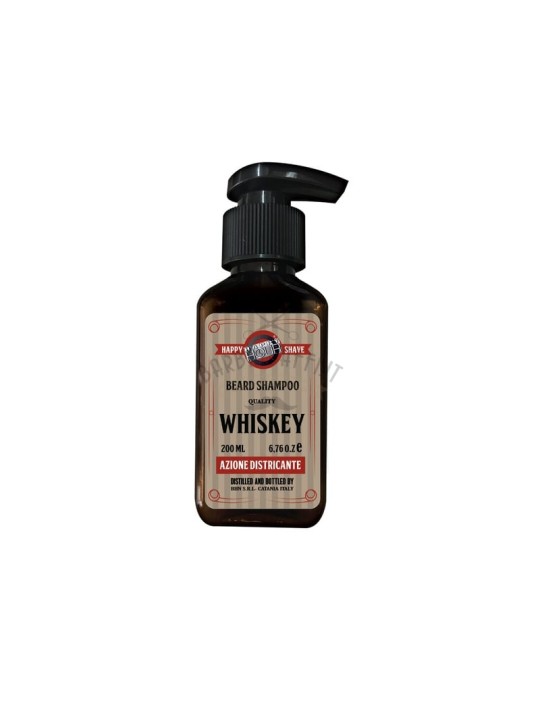 Shampoo con azione districante per barba BHN Whiskey 200ml