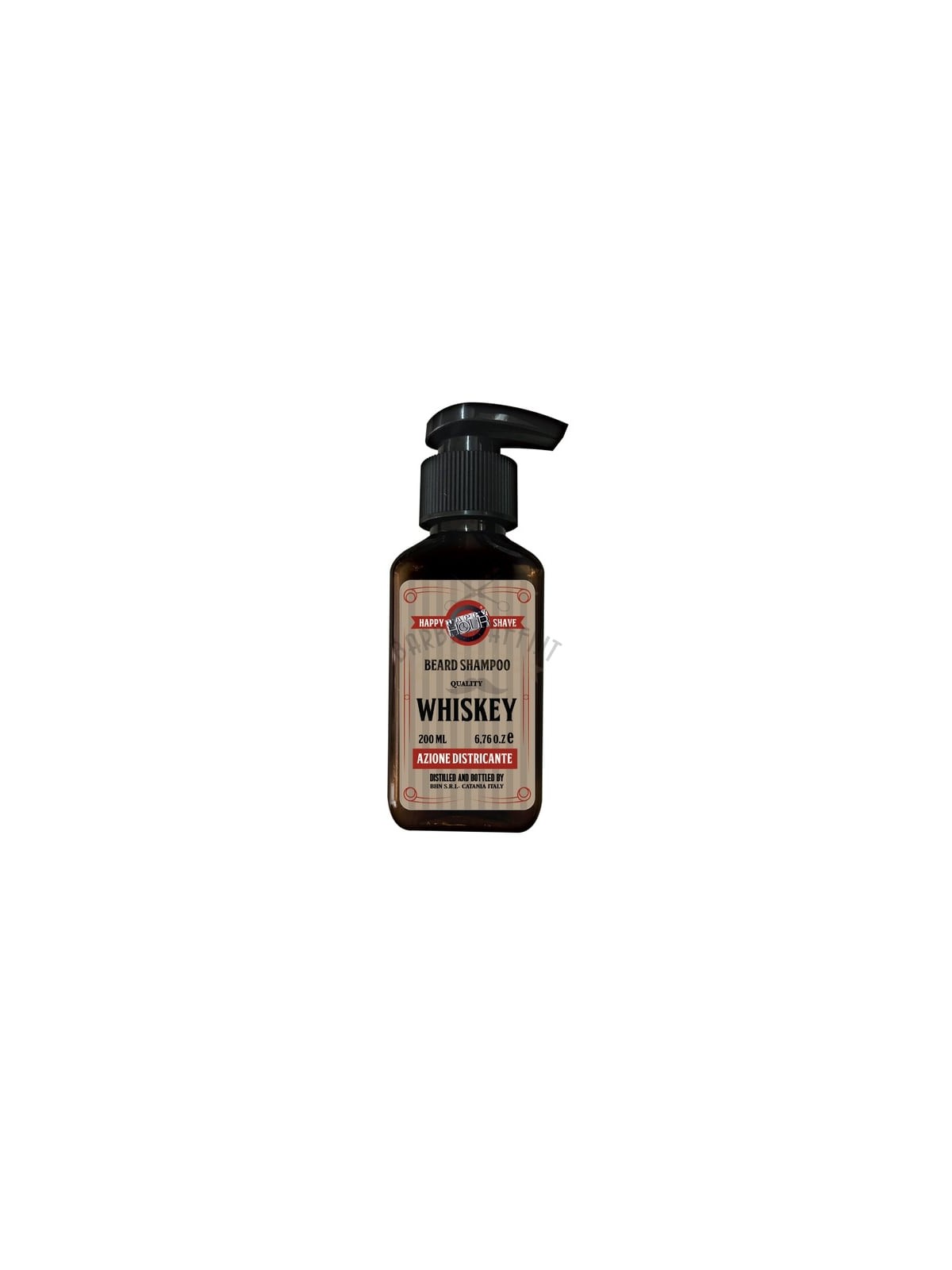 Shampoo con azione districante per barba BHN Whiskey 200ml