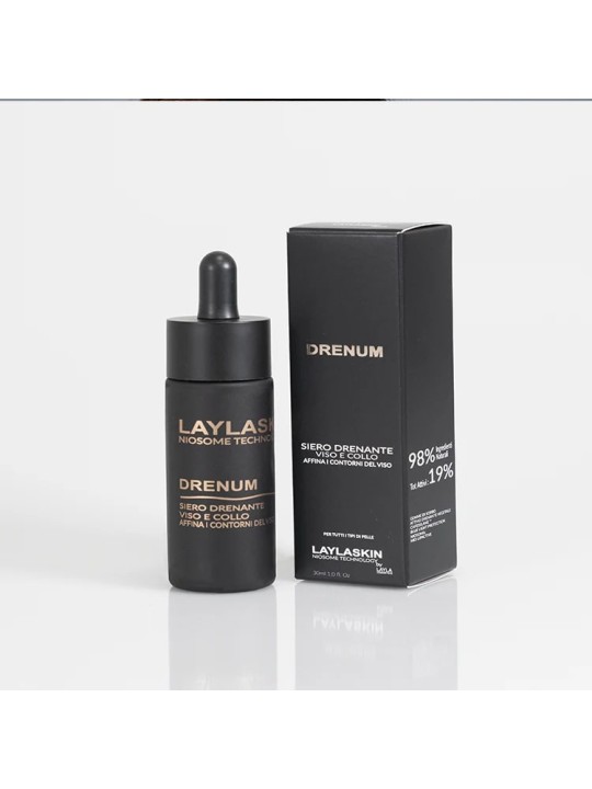 Siero drenante viso e collo LAYLA Cosmetics Drenum 30ml