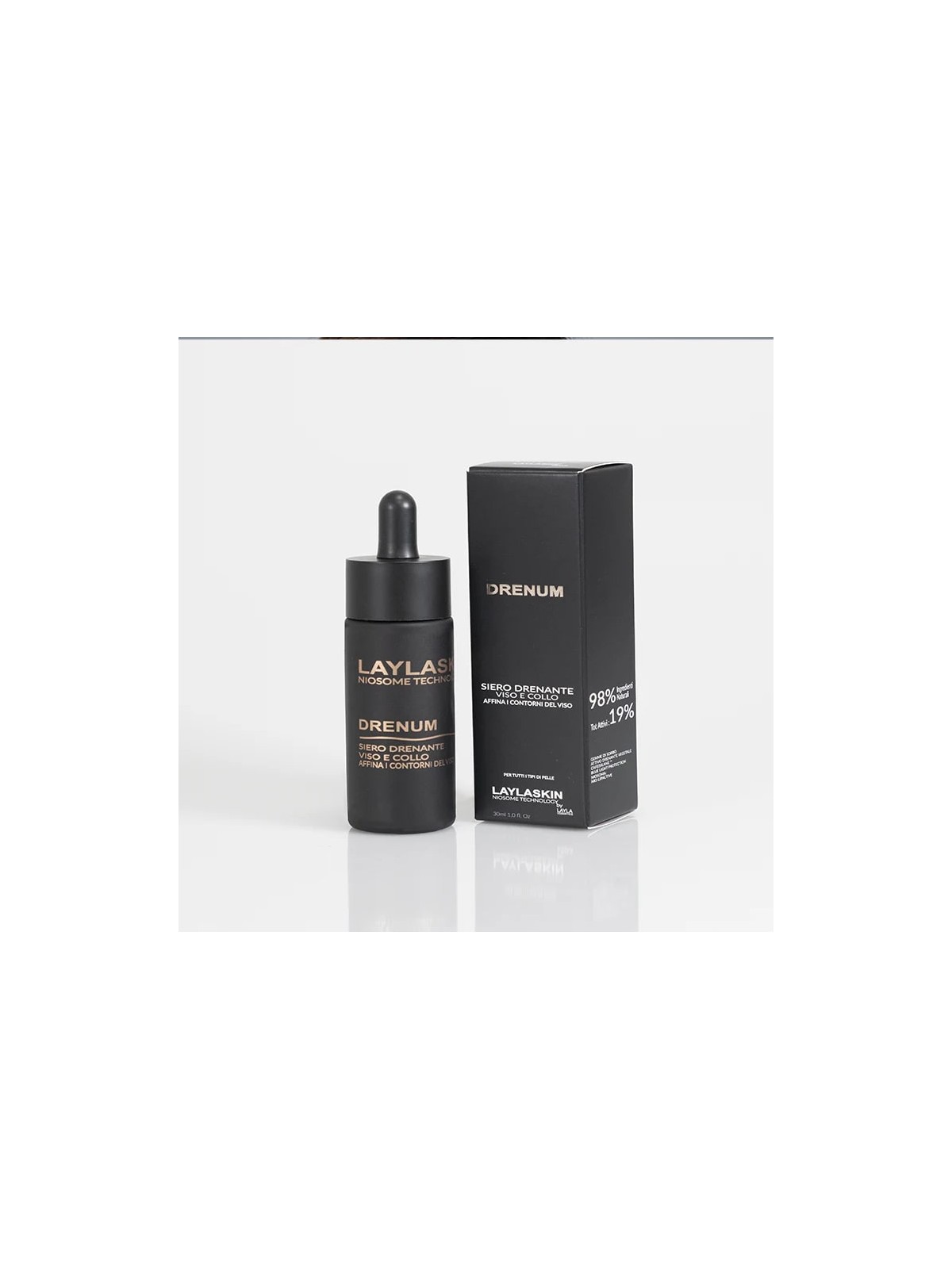 Siero drenante viso e collo LAYLA Cosmetics Drenum 30ml
