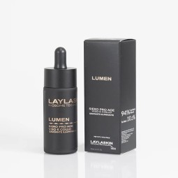 Siero pro-age idratante illuminante viso e collo LAYLA Cosmetics Lumen 30ml