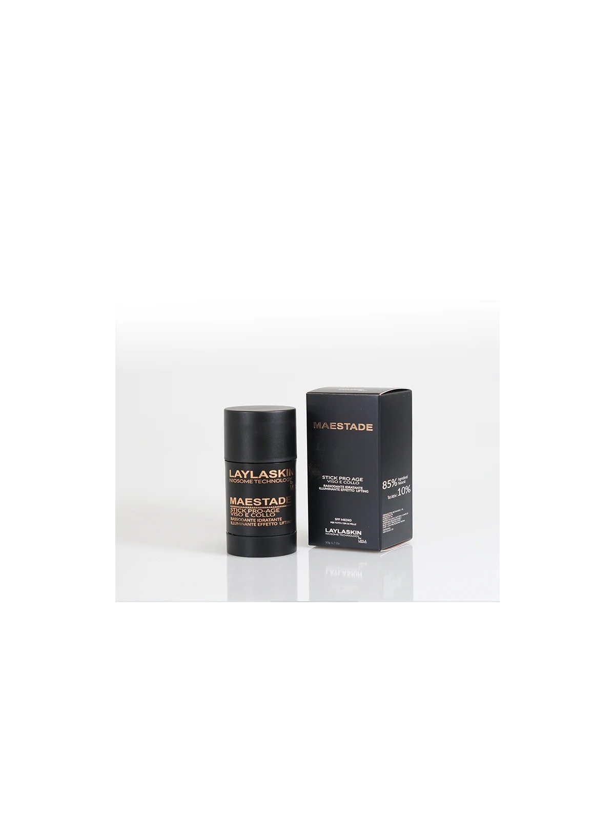 Stick pro-age rassodante illuminante viso e collo LAYLA Cosmetics Maestrade 50g