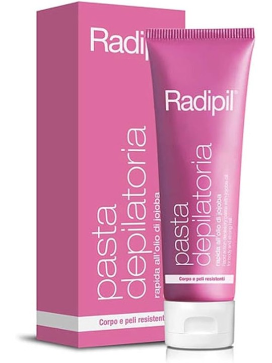 Crema depilatoria rapida all'aloe vera e camomilla bio Radipil 100ml