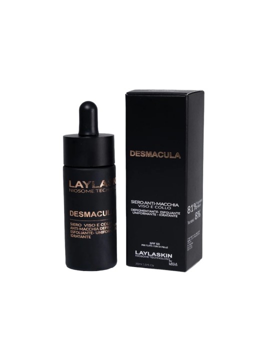 Siero anti-macchia viso e collo LAYLA Cosmetics Desmacula 30ml