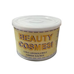 Cera depilatoria liposolubile Amber Nacree Beauty Cosmesi 400ml