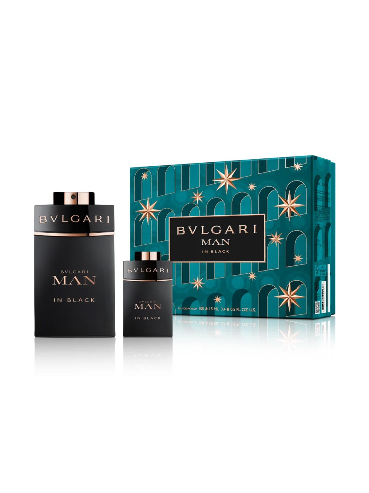 Cofanetto da uomo Bvlgari Man In Black EDP 100ml e 15ml